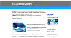 Desktop Screenshot of conceptdeco.com.ar